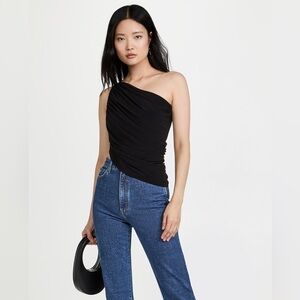 NWOT Normal Kamali Diana One Shoulder Top
